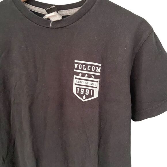 Volcom True to This 91 Graphic Tee in Junior Size Large - Picture 3 of 9